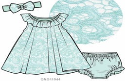 Love Lace Woven Everyday Dress β 12M-24M